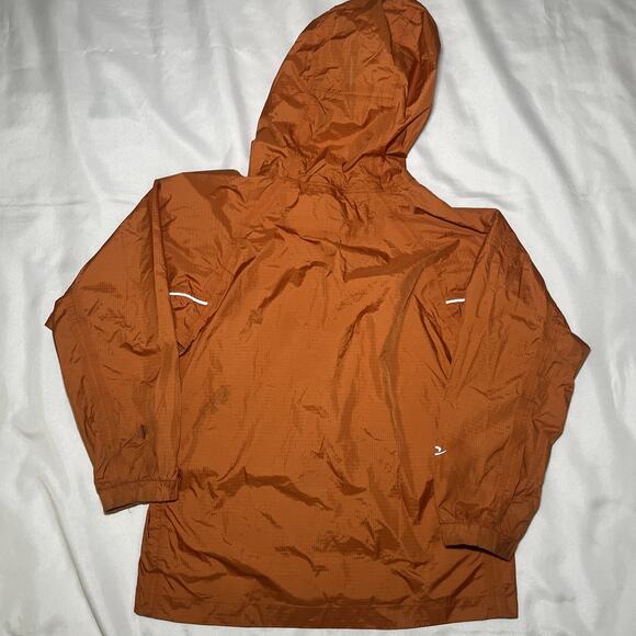 Marmot Boys Rain Jacket Orange Size S (6-7) Waterproof Hooded Outdoor Hiking - Picture 6 of 7